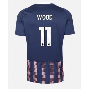 Nottingham Forest Chris Wood #11 Tredje trøje 2023-24 Kort ærmer